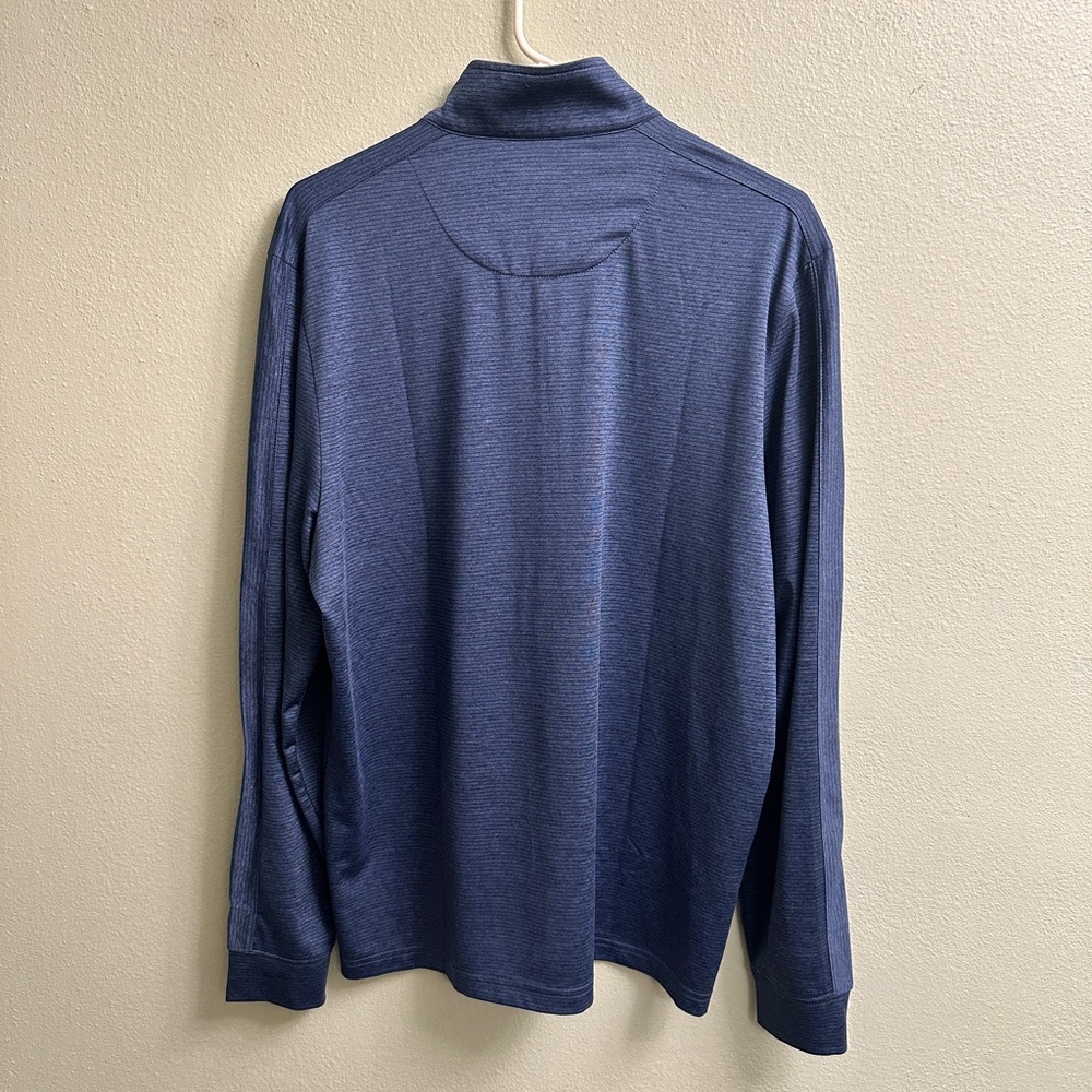 Jack Nicklaus 1/4 Zip Long Sleeve Golf Pullover Size Medium Blue - Picture 2 of 9